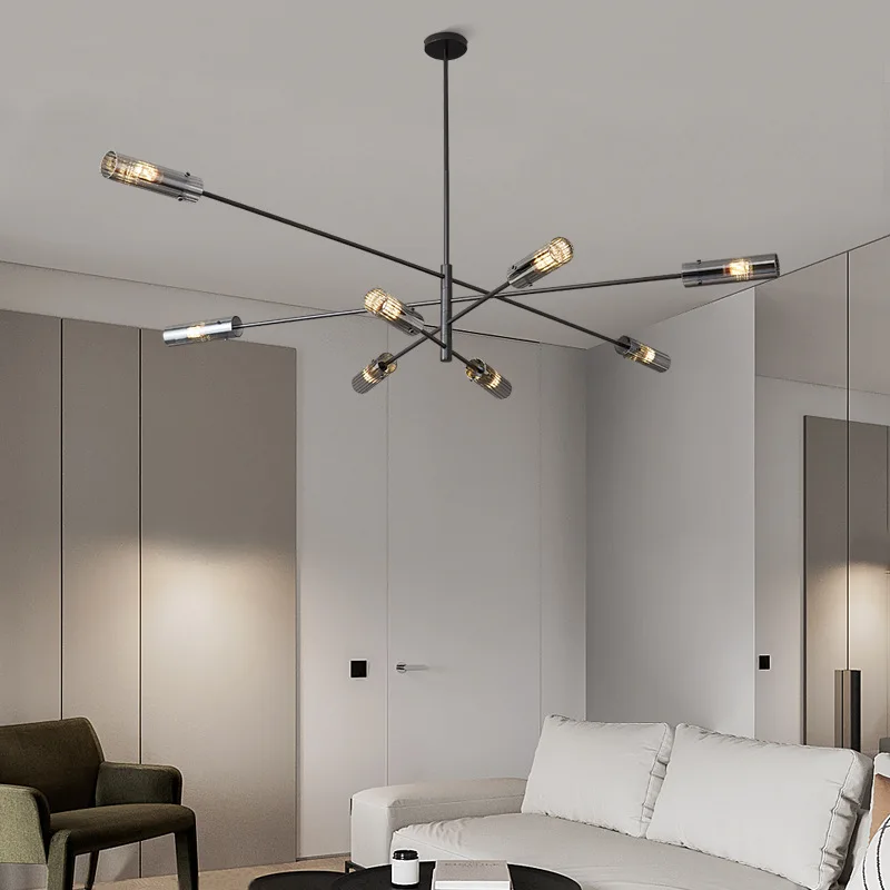 Полностью медная люстра для гостиной, роскошный французский полый дизайнерский вестибюль, 2025 новые лампы для главной спальни