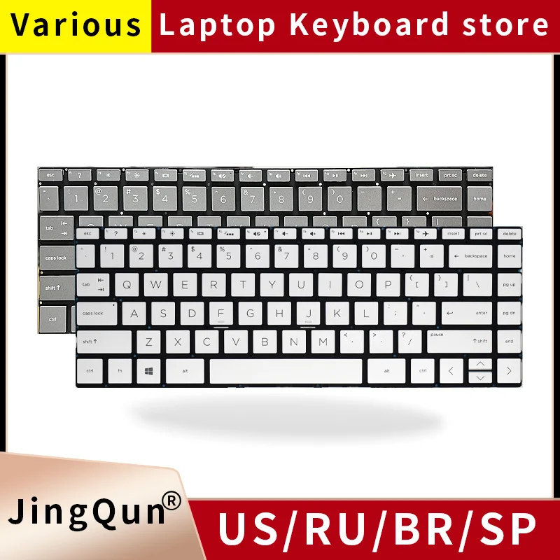

Replacement US Backlit Keyboard For HP Spectre 13-AP 13-AG 13-AN/AH/AE/AQ/BF TPN-W141/W133/W136/Q214/Q212 Notebook PC