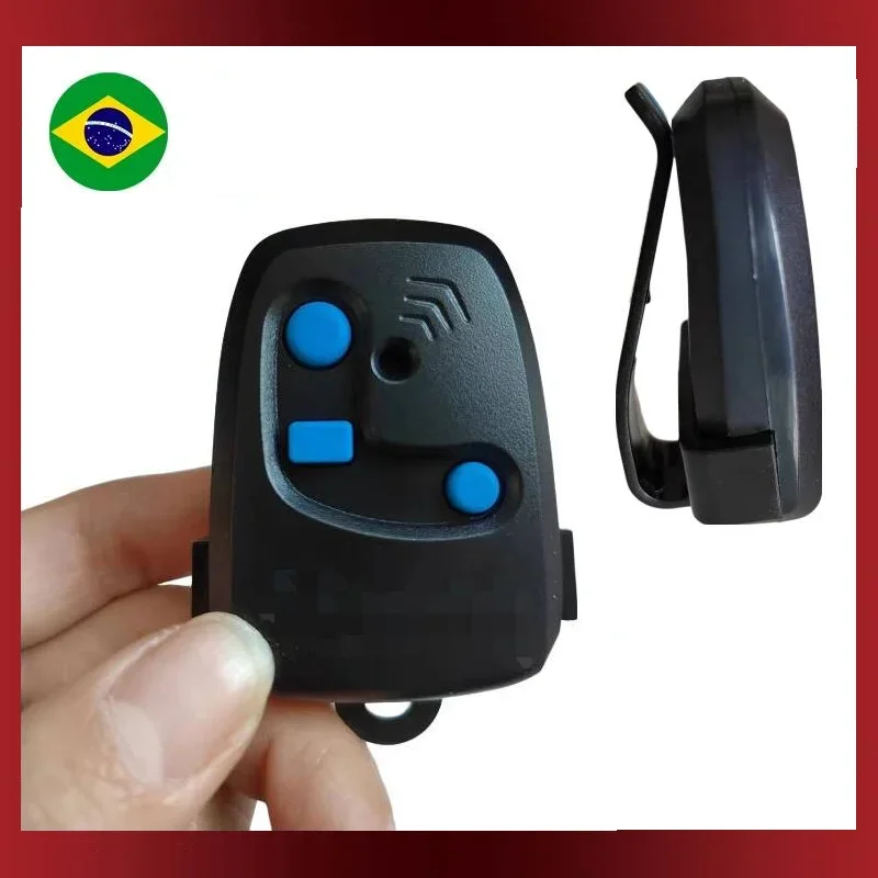 Imagem -03 - Controle Remoto Elétrico para Porta de Garagem Peccinin Portoes Automaticos Fob Elétrico Rolling Code Transmissor 3c 433mhz