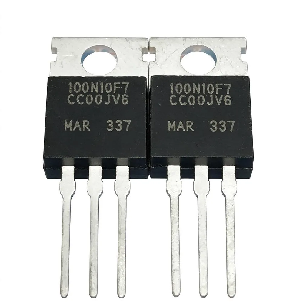 5PCS STP100N10F7 4N0609 2N0607 FQP7N80C B20100G 2SK3918