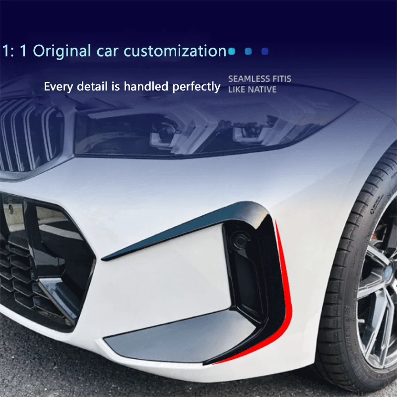 

Подходит для BMW 3 серии g20 g21 LCI M Sport 2023 + передний воздушный нож, вентиляционная наклейка, модификация, детали