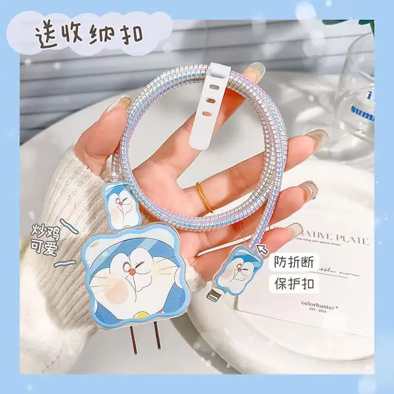 Phone Accessories Cable Winder For iphone 18/20W 11 12 13 14 Charger Protection Shell For Apple Adapter Protector Cover Case
