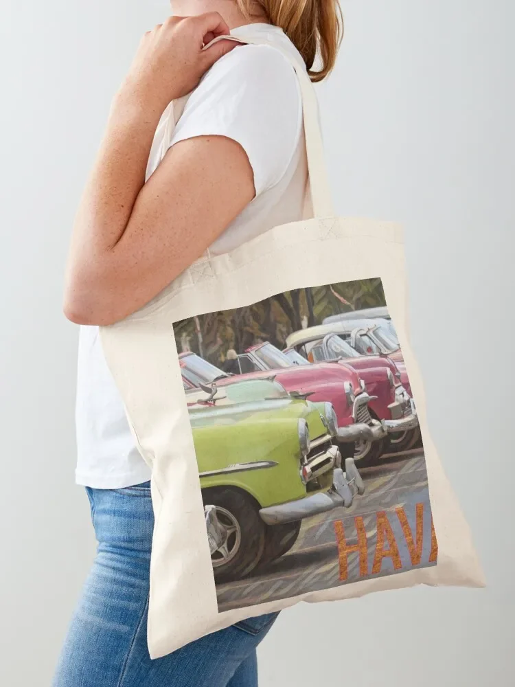 The Cuban Style Poster Tote Bag sacs de shopping Women's shopping bag Tote Bag