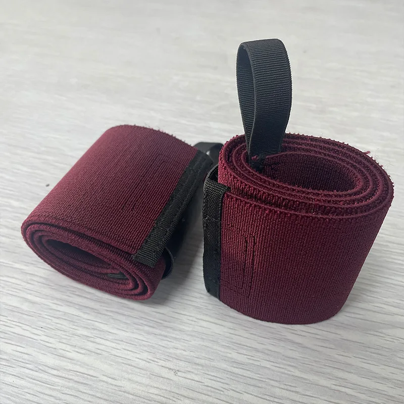 Fitness Wristbands Deadlift Weightlifting Compression Wrapping Strength Training Shock Absorption High Elasticity Four Way