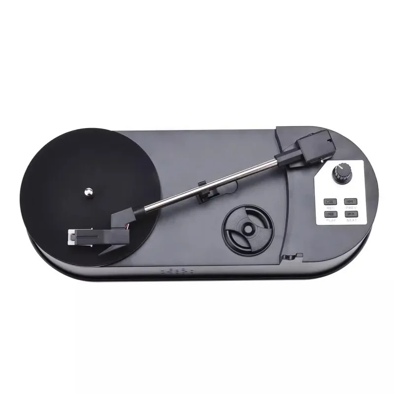

Mini vinyl record player new electric phonograph direct to USB flash drive MP3 double speed 33 45 rpm