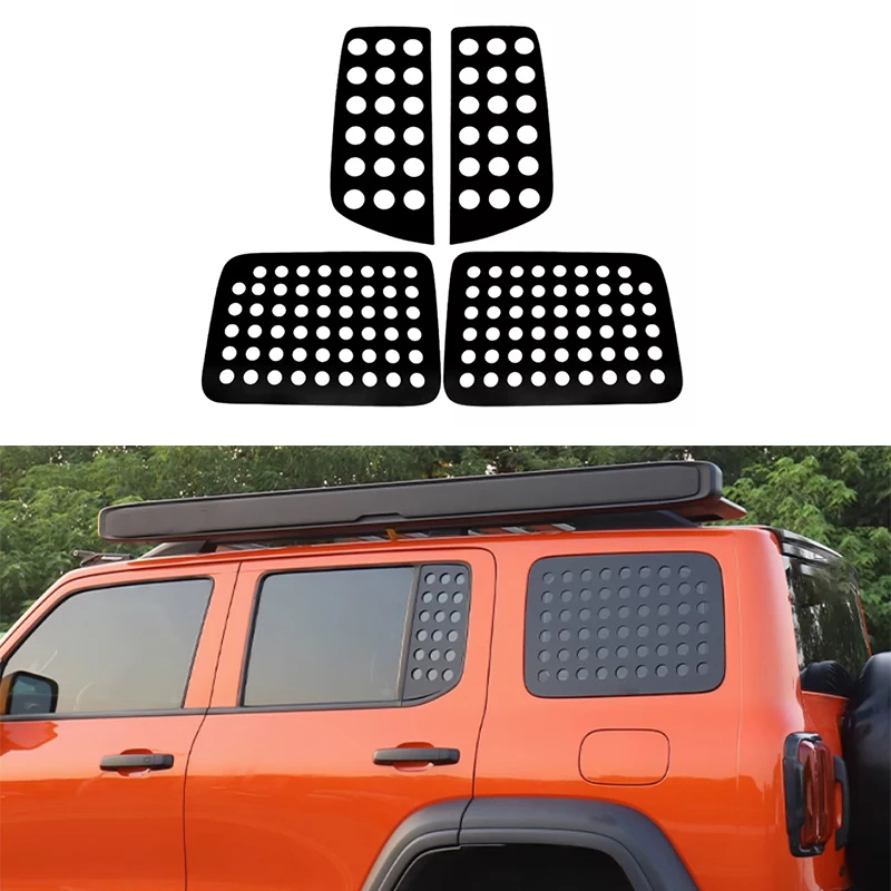 

Fit for Tank 300 Window Side Mesh Body Decorative Parts Rear Window Mesh Off-road Appearance Mesh Accessories Modification