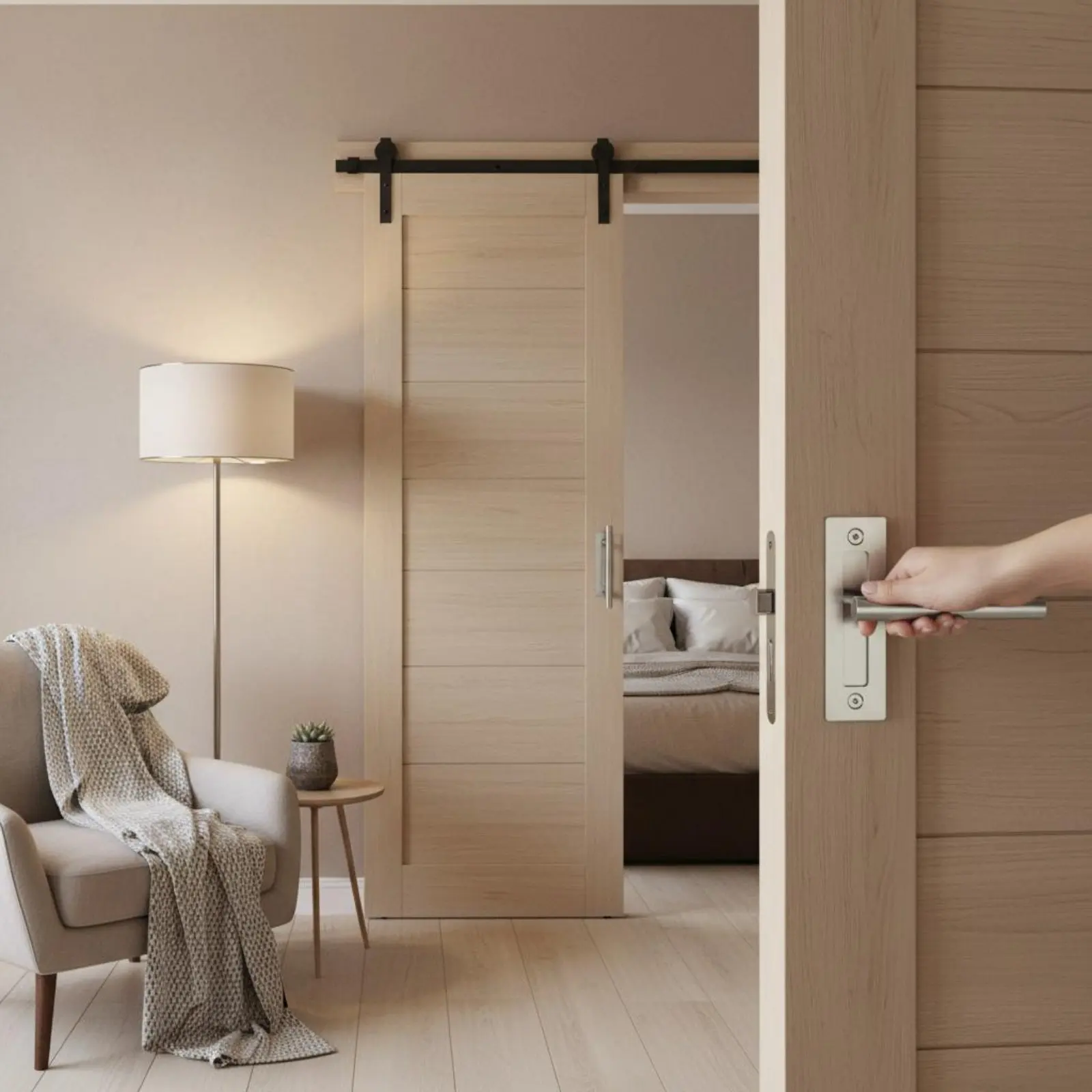Barn Door Handle Easy Grip Hardware
