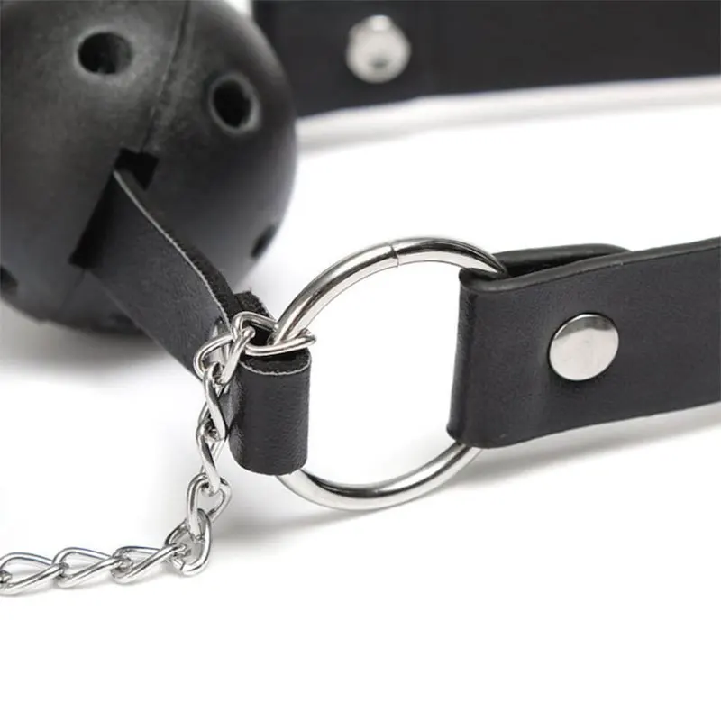 Bondage / BDSM Solid Ball Gag With Nipple Clamps -- Perfect for Kinky Fetish Lovers!!