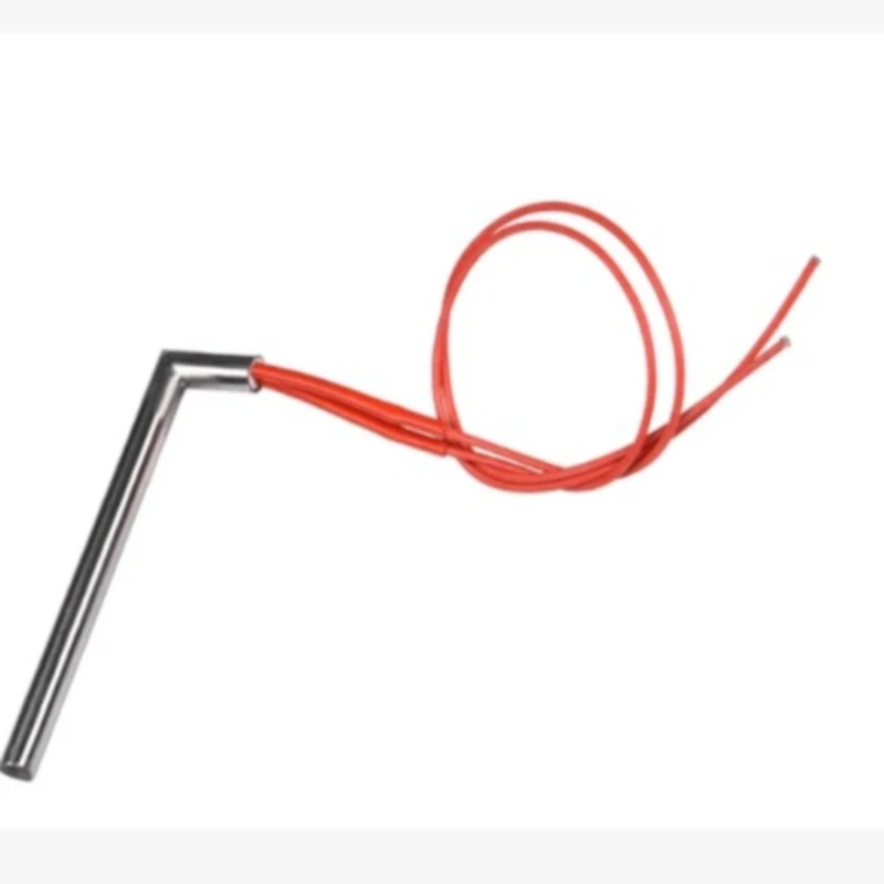 5pcs Stainless Steel 220V 6mm Tube Diameter Mold Cartridge Heater 40-200mm Tube Length 80-300W Heating Element Custom Acceptted