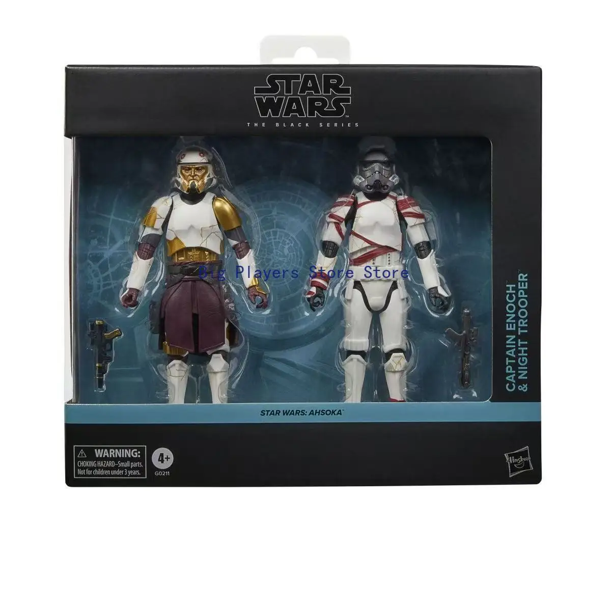 

Hasbro Звездные войны Капитан Энкос и Зоро Двойной набор ночного солдата может использоваться для фигурки 6 дюймов