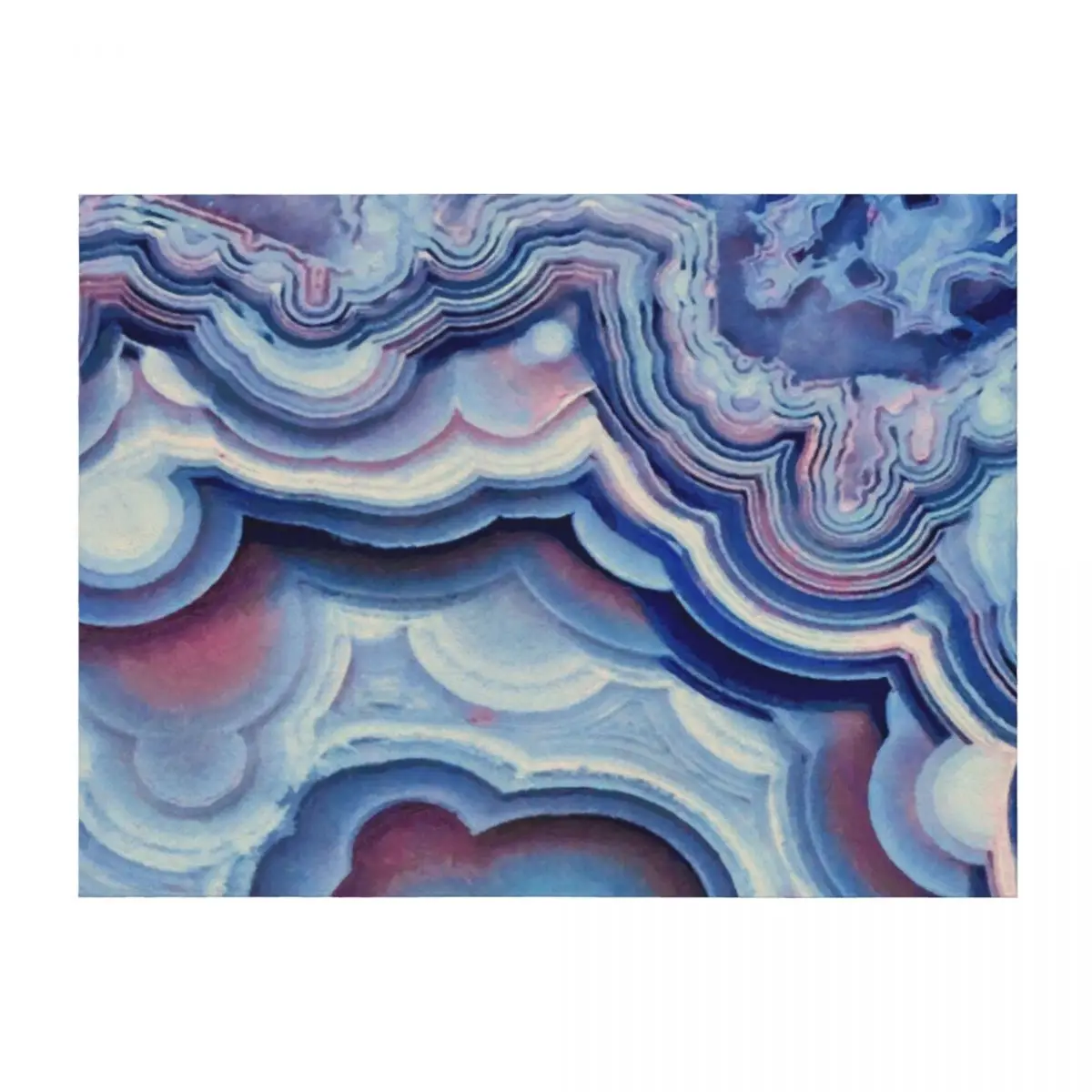 

Agate lace Throw Blanket Flannel Fabric Winter beds christmas decoration For Sofa Thin Blankets
