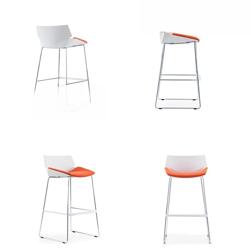 Chaise d'invité de réception et de négociation de loisirs Chaise de bar simple et moderne