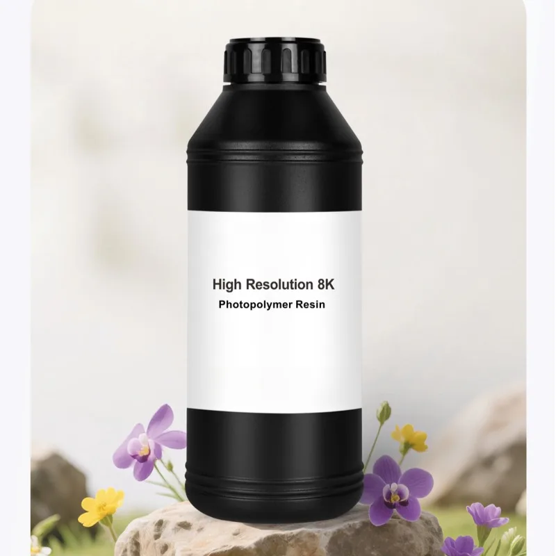 405nm Red‑Wax‑Style UV Resin Matte Fine Texture High‑Detail Crack‑Proof for Jewelry Figure Model LCD 3D Printing Consumable
