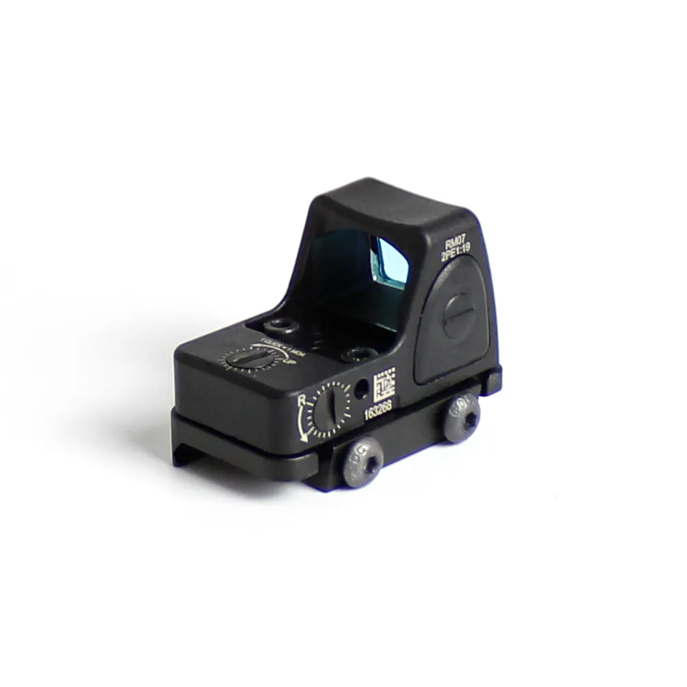 Imagem -04 - Tactical Hunting Rmrcc Mini Red Dot Sight Scope Reflexo Rmr Visão Arma de Nylon se Encaixa 20 mm Trilho