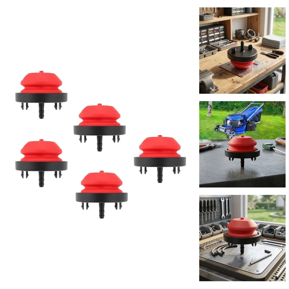 5pcs  For Primer Bulb Button For HYM530SPR HYM510SP HYM460SPE Lawn Mower Fuel Pump Replacement Parts Accessories