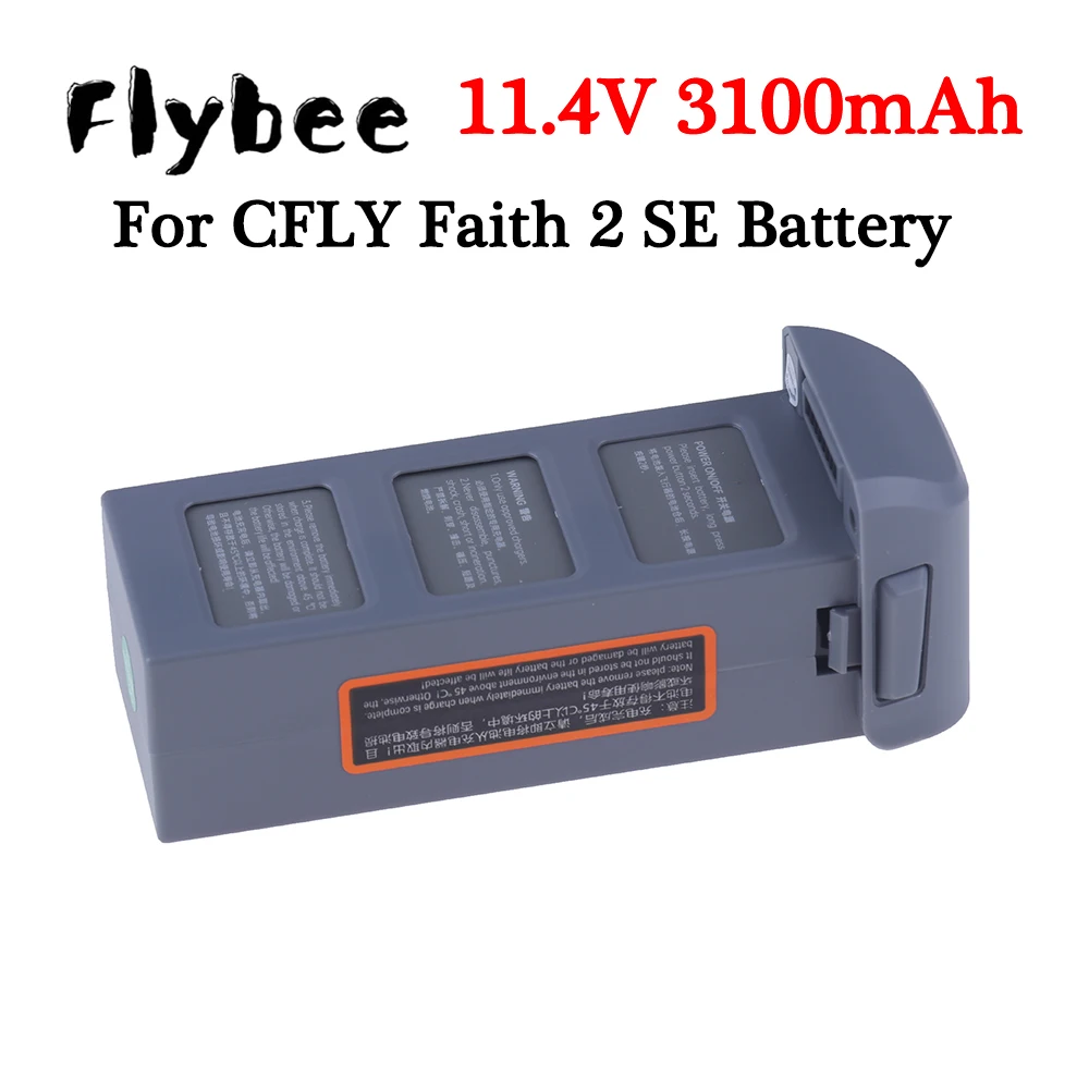 

Battery for CFLY Faith2 SE GPS Foldable Drone 11.4V 3000mAh Lipo Battery For C-FLY Faith 2 SE RC Quadcopter Parts Accessories