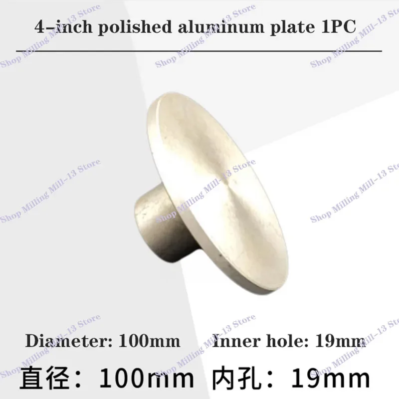 NEW 4"/6"/8"/9" Polishing Grinding Aluminum Plate Disc for Flat Machine Accessories