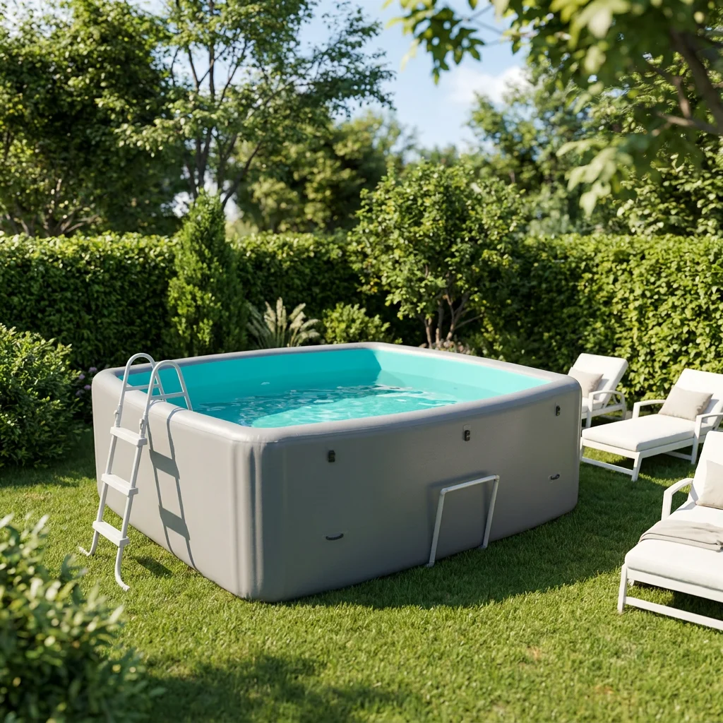 Factory Customized Durable DWF Drop Stitch Inflatable Swimming Pool Large Size for Kids Adults Outdoor Home Water Entertainment
