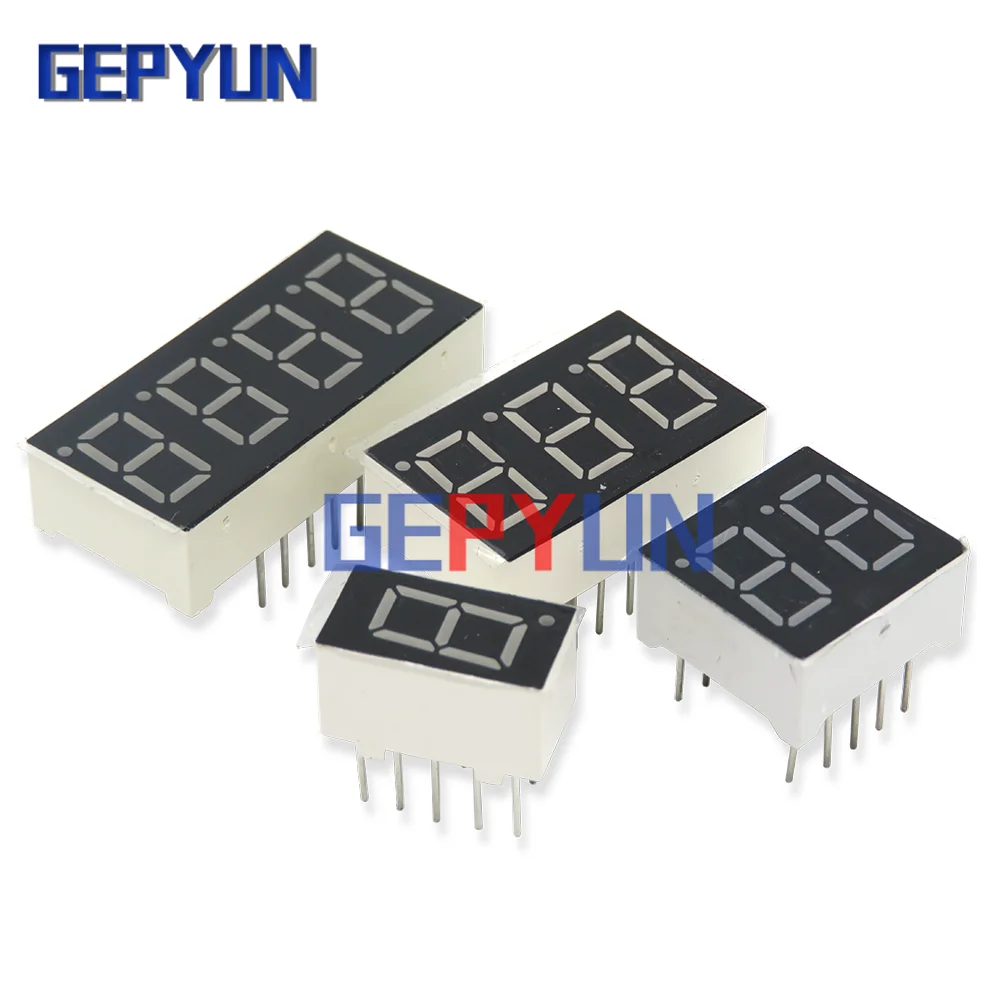 2PCS 0.4 Inch Digital Tube LED Display 2Bit 3Bit 4Bit Display Common Anode / Cathode 0.4