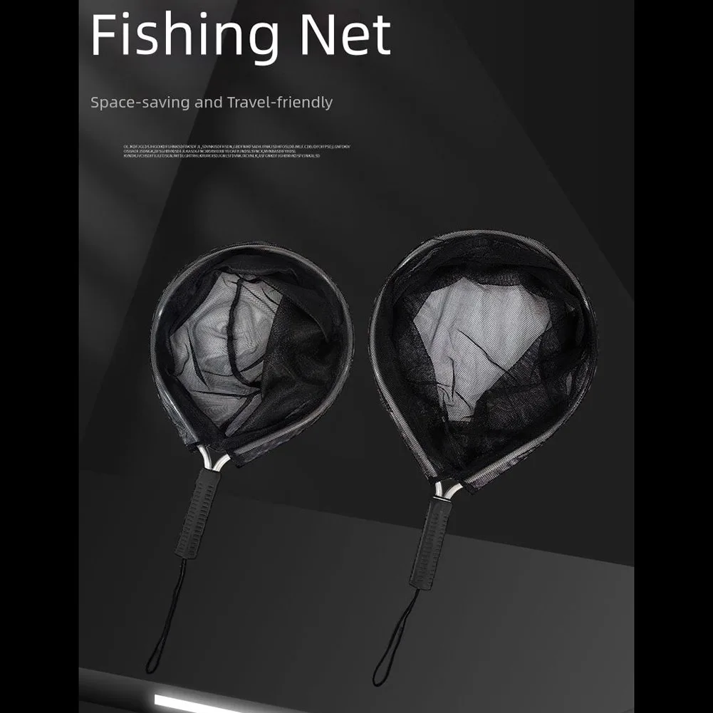 

Fishing Trip Fishing Gear Foldable Fishing Net Foldable Fishing Net Easy Storage Lightweight Construction Metal Handle