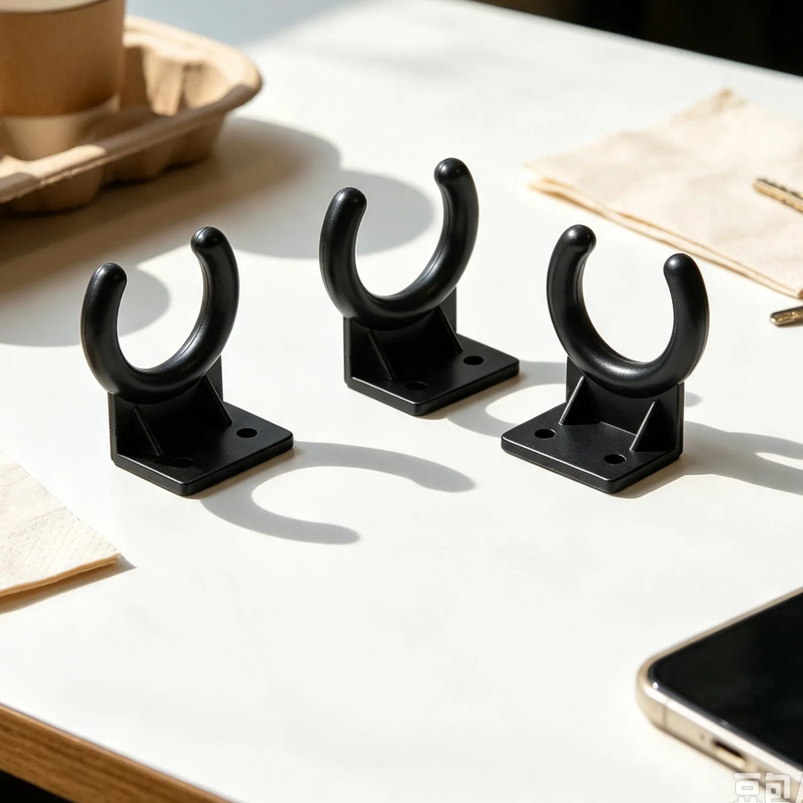 Mic Wall Hanger Stand Mount KTV Microphone Holder Handheld Clip Micphone Classroom