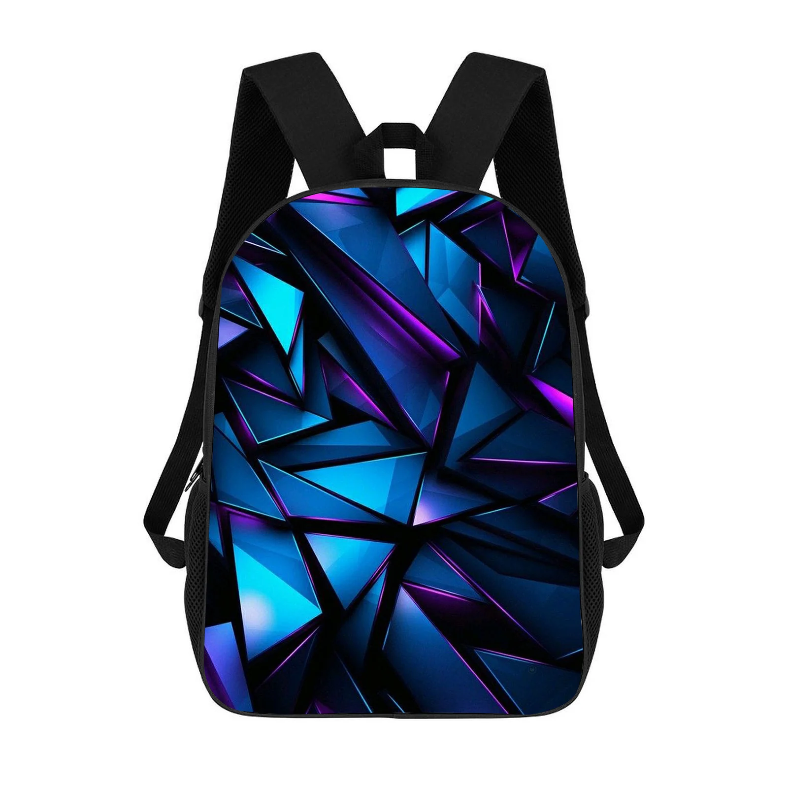 

Повседневный рюкзак с узором: школьная сумка унисекс, легкий, с застежкой-молнией, регулируемым плечевым ремнем, красочный принт