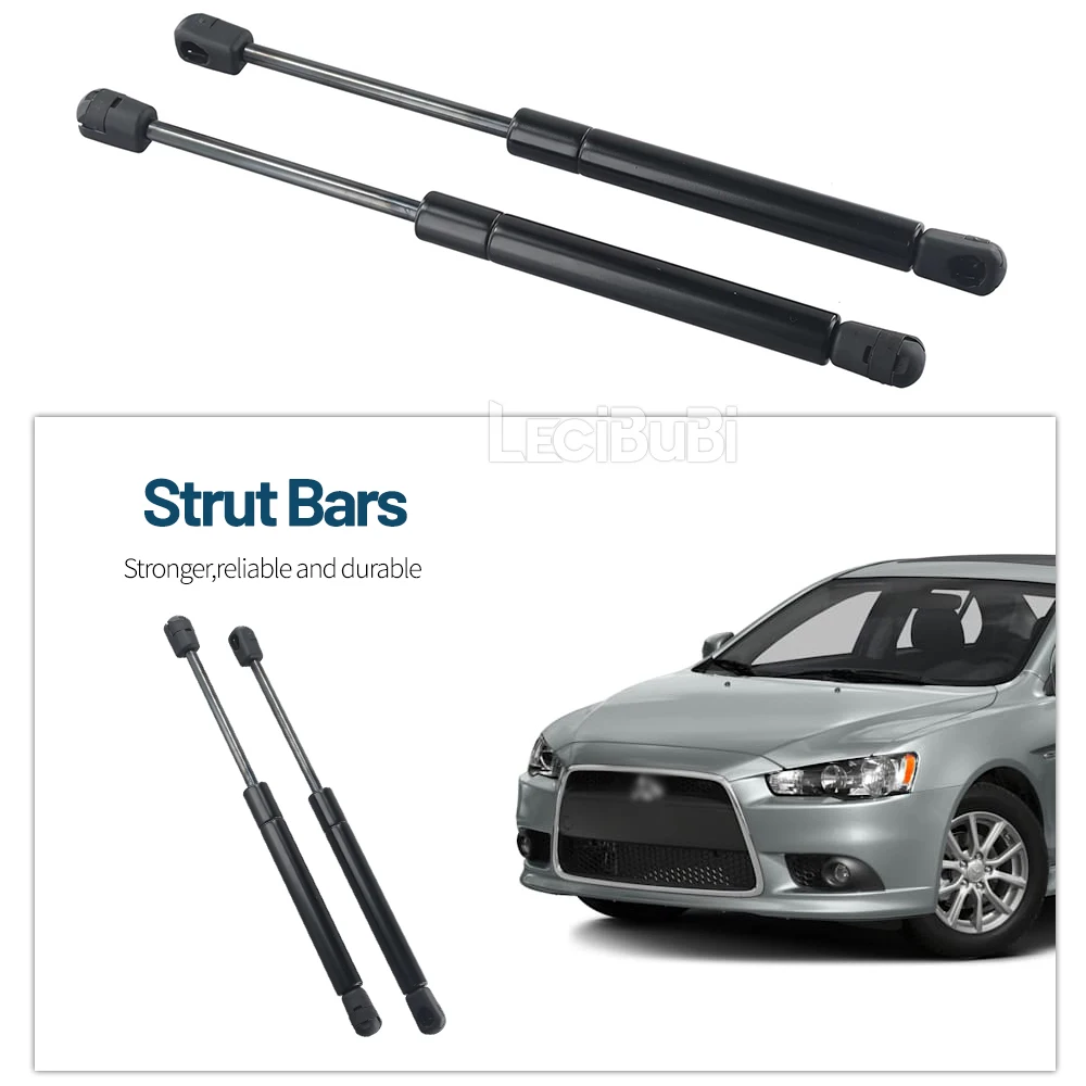 For Mitsubishi Lancer EX EVOs 2008-2015 2pcs Rear Trunk Tailgate Strut Boot Lift Support Bars Gas Spring Dampers Rod 5925A003