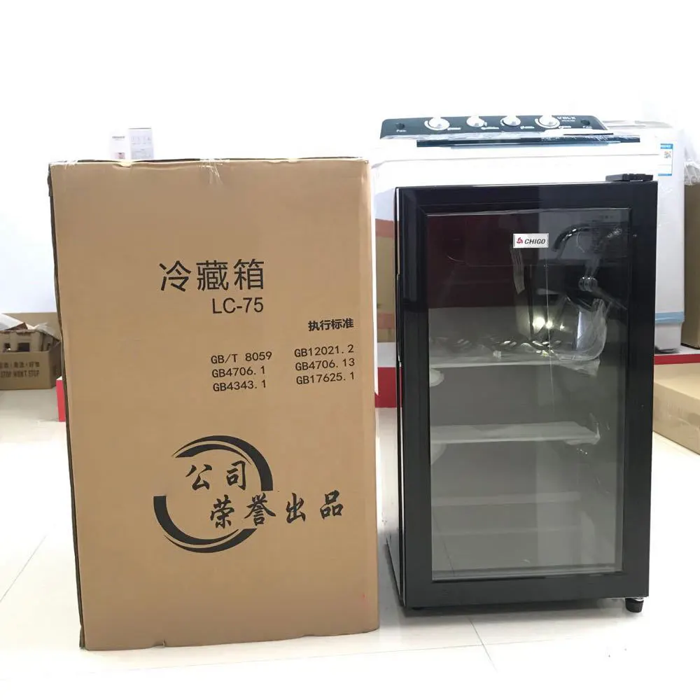 Household Wine Refrigerator Fresh-keeping Refrigerated Cabinet Storage Cabinet Vertical Freezer neveras para el hogar