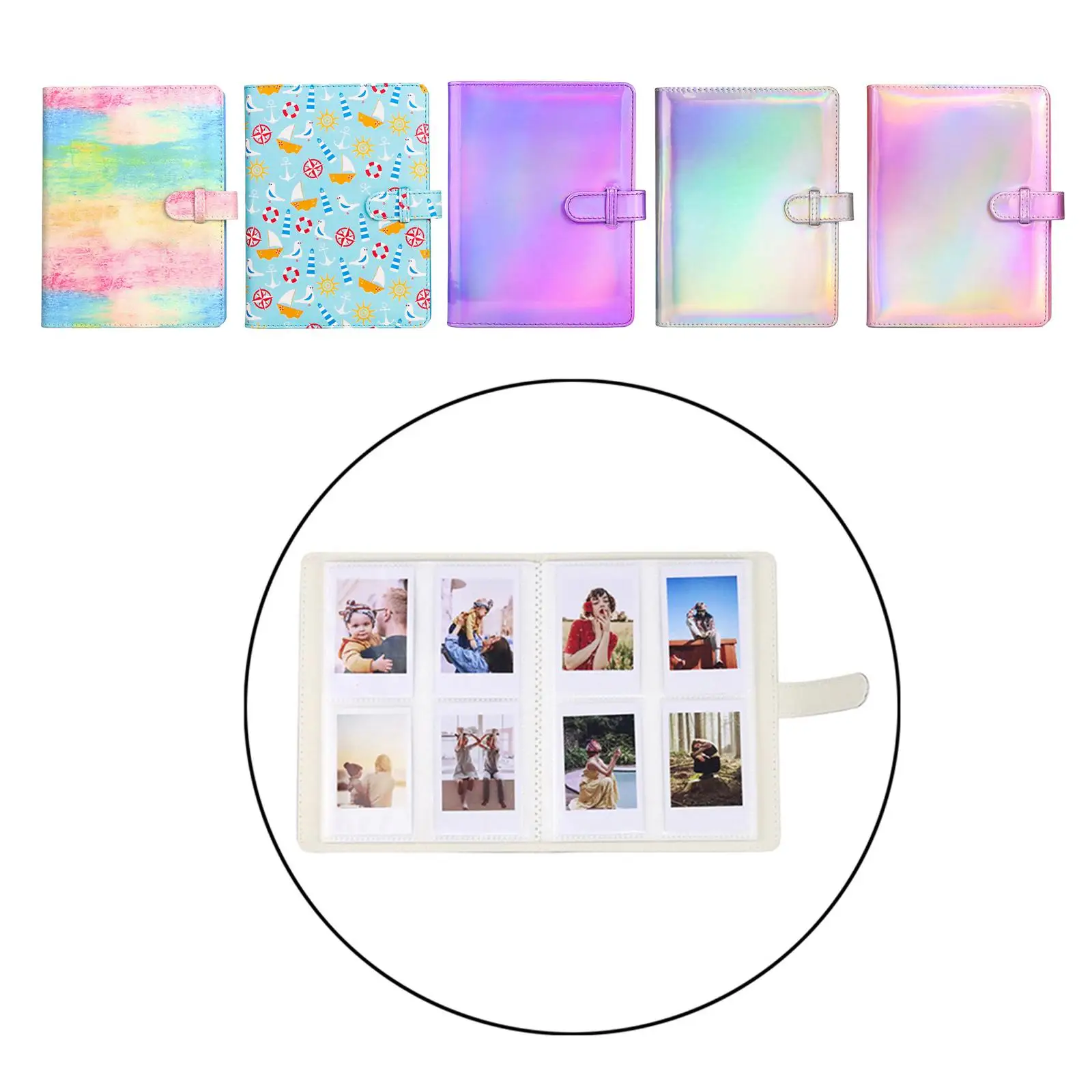 128 Pockets Mini Camera Photo Album Book for Instax Mini 11/9/8/7 Instant Camera