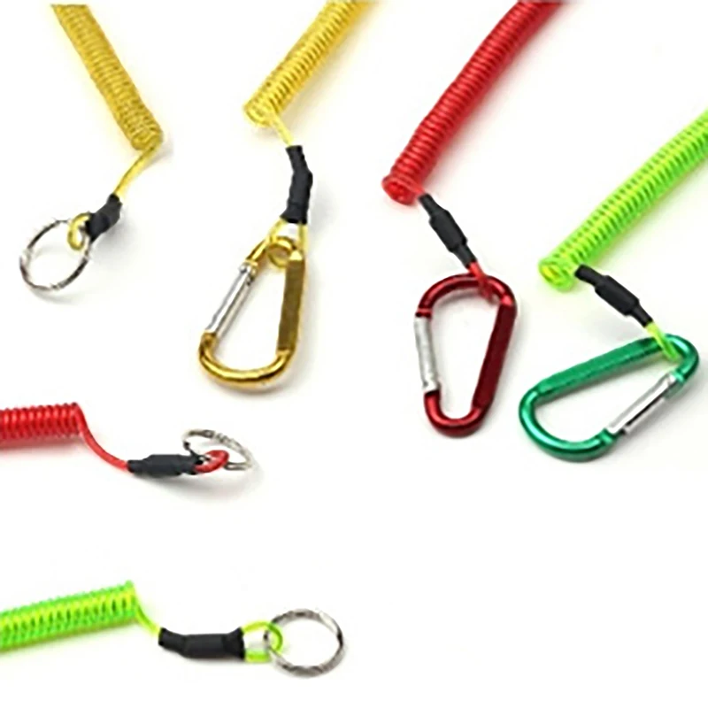 

Steel Wire Mountaineering Buckle Anti-Lost Rope Luya Pliers Fishing Gear Rod Rope