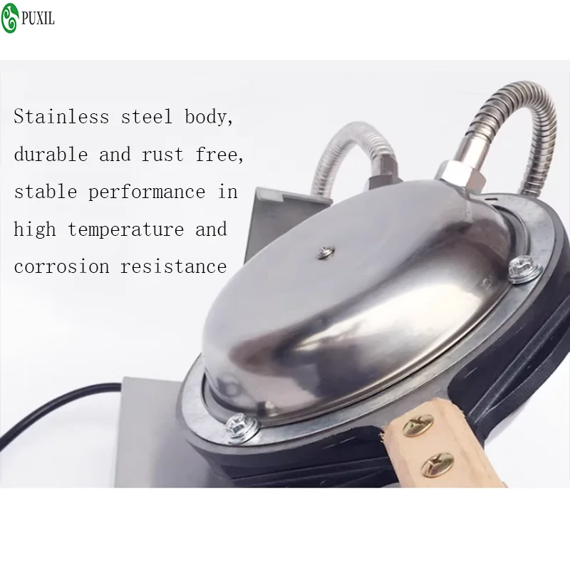 Commercial Bubble Waffle Maker Egg Waffle Machine Electric Rotating Bubble Muffin Machine