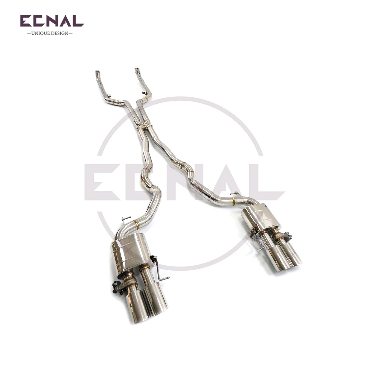 

Высокопроизводительная выхлопная система Ecnal Catback с клапаном для BMW F06 F12 F13 M6 V8 4.4T 2013-2015, из нержавеющей стали SS304, с глушителем и клапаном