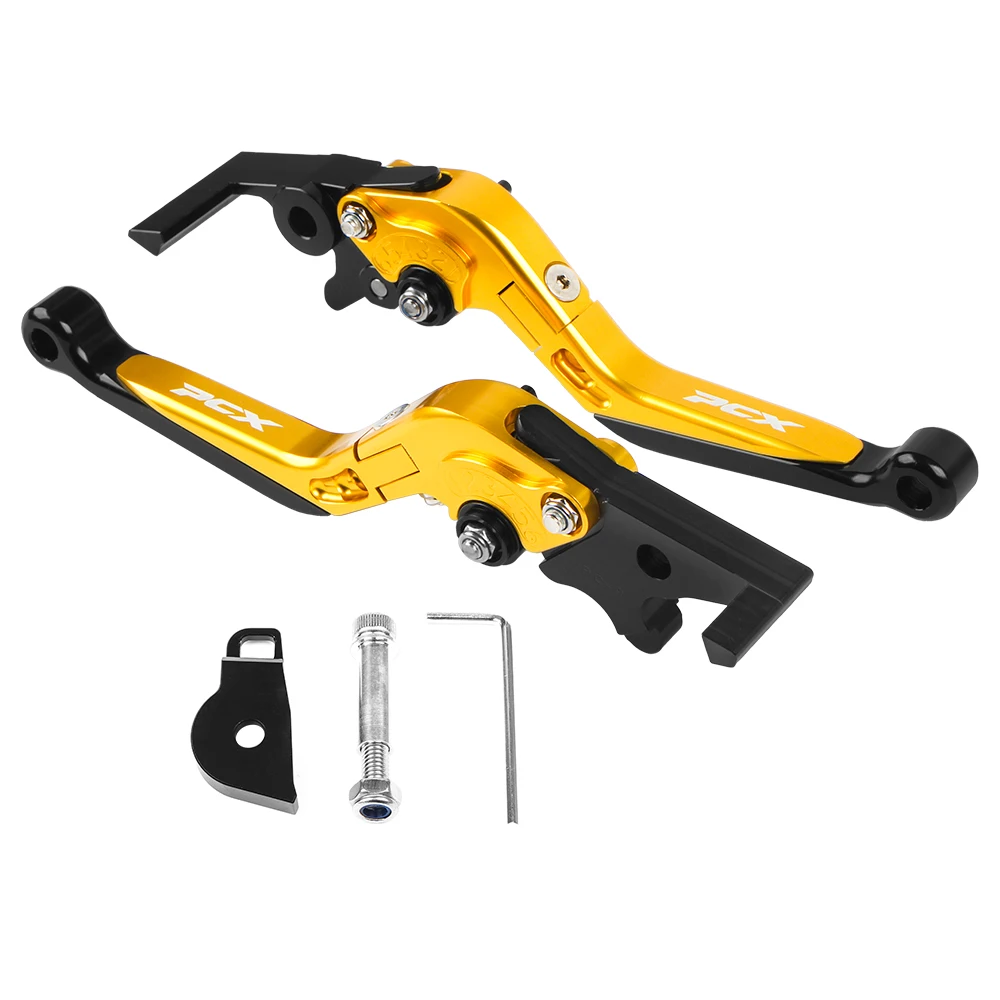 Motorcycle Foldable Brake Clutch Lever Adjustable Control Grip Bar Accessories For Honda PCX125 PCX150 PCX160 PCX 125 150 160 - view 3
