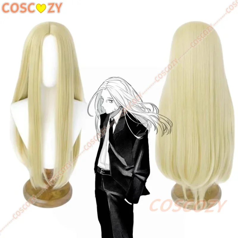 COSPLAY Anime Sakamoto Days Shishiba Cosplay Wig Blonde Yellow Long Hair Osaragi ORDER Halloween Party Convention Women Men Wigs