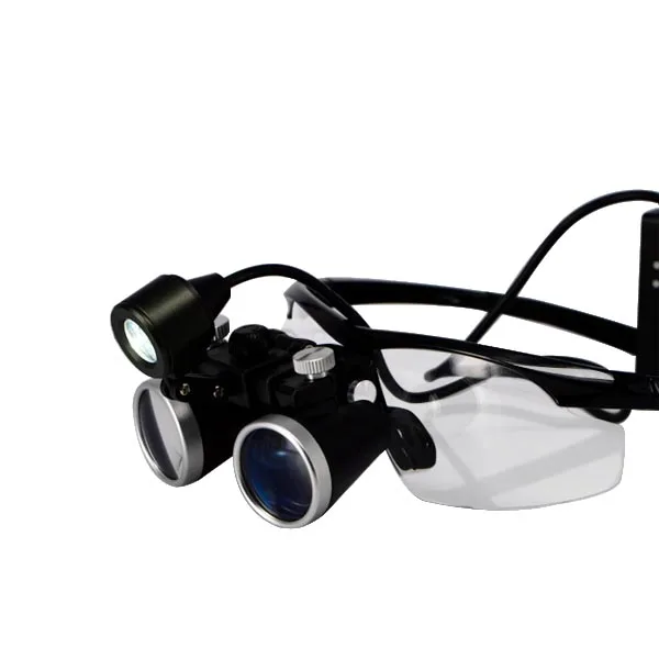 

Dentals 3.5X Surgical Binocular Medical Loupe With LED Lamp
