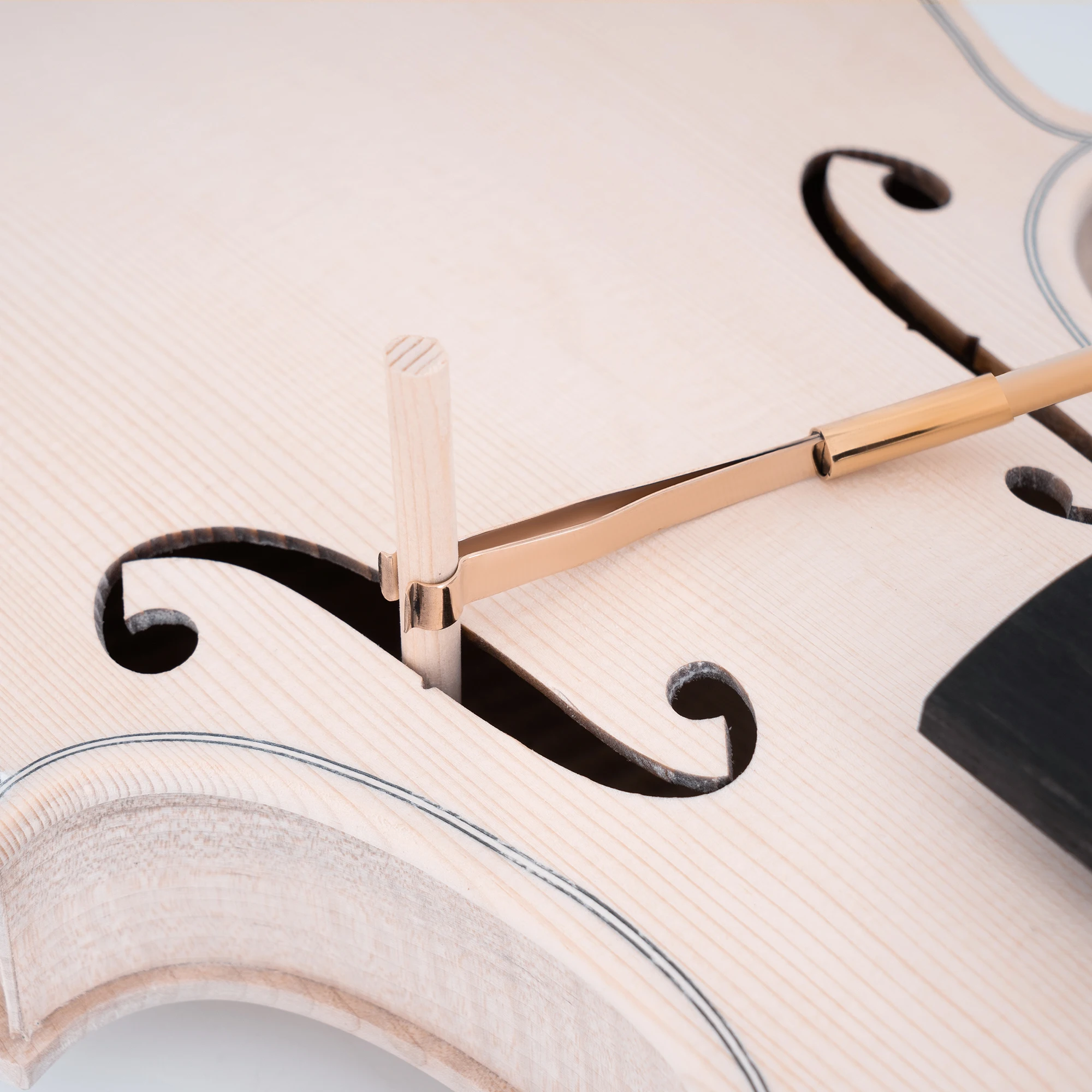 Install Repair Professional tool Violin Cello Sound Post Viola Bass Soundpost Gauge Measurer & Retriever Clamp & Setter Luthier - Image 4