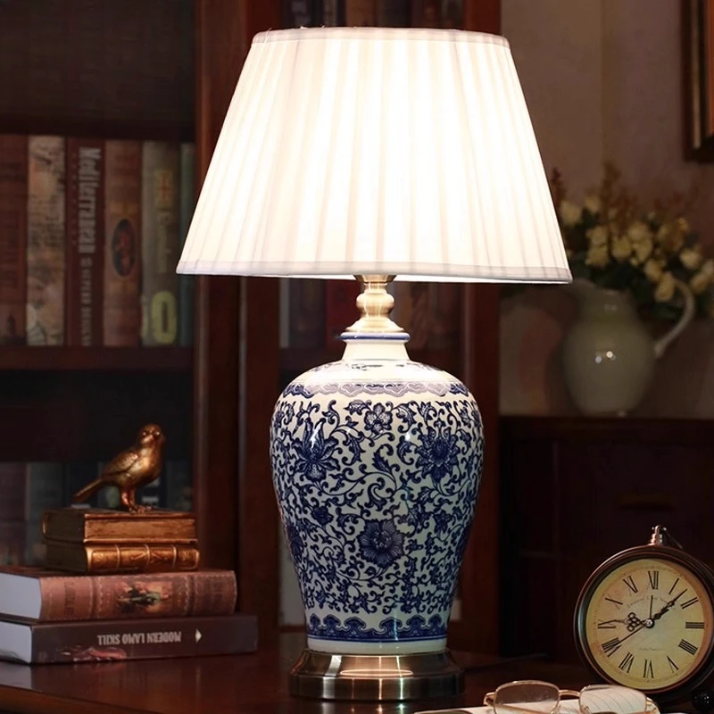 

Retro, bedside table, desk lamp study, high-end
