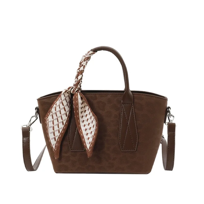 2025 Vintage Bucket Bag, Fashion Top Handle Purse for Women, Commuter Crossbody Tote, Versatile Day to Night Bag, Textured Sling