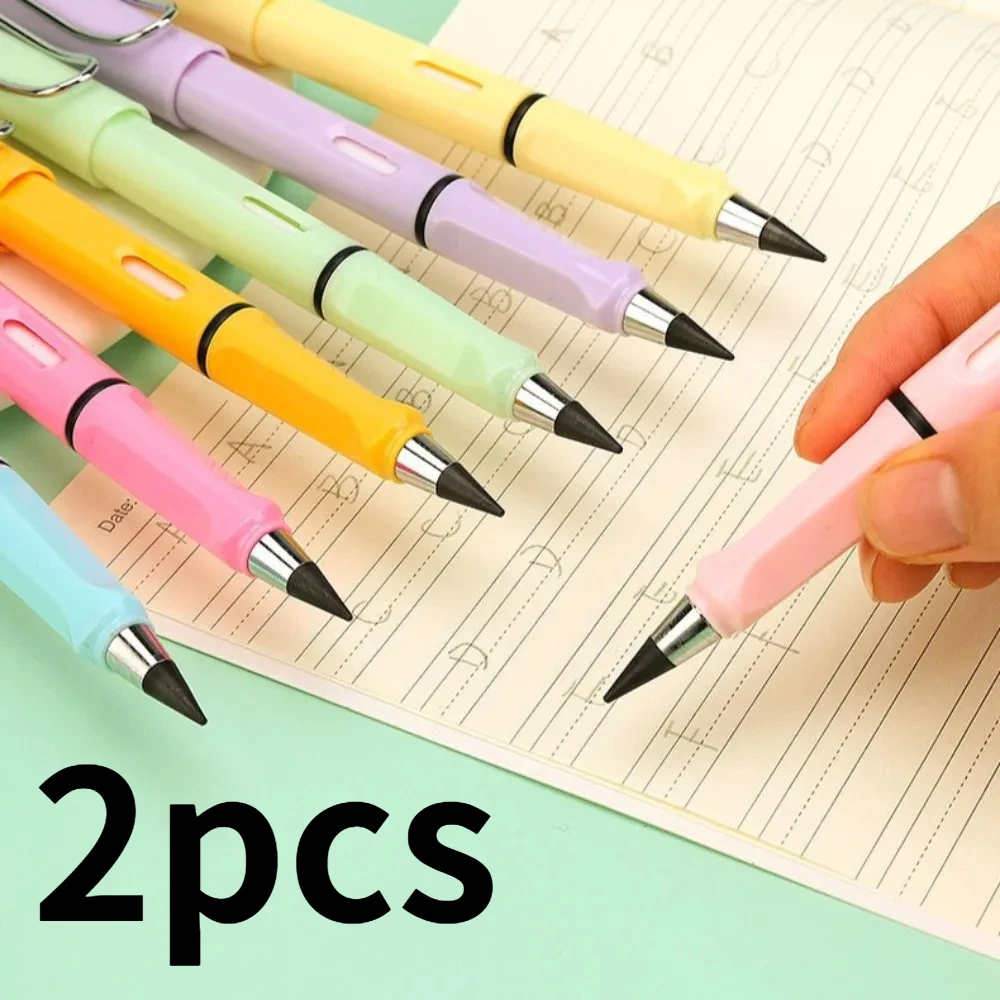 

Вечный бесчернильный карандаш с ластиком, небьющийся, многоразовый для студентов, пишущих рисунков