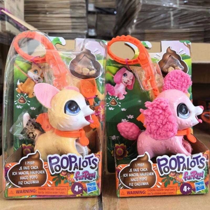 Hasbro FurReal Friends Poopalots Walking Dog Toy Interactive Pet Anime Action Figure Fun Pet Simulation Pet Toys Collection Gift