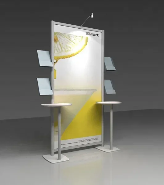 Aluminum poster display stand and A4 booklet holder Hot sales