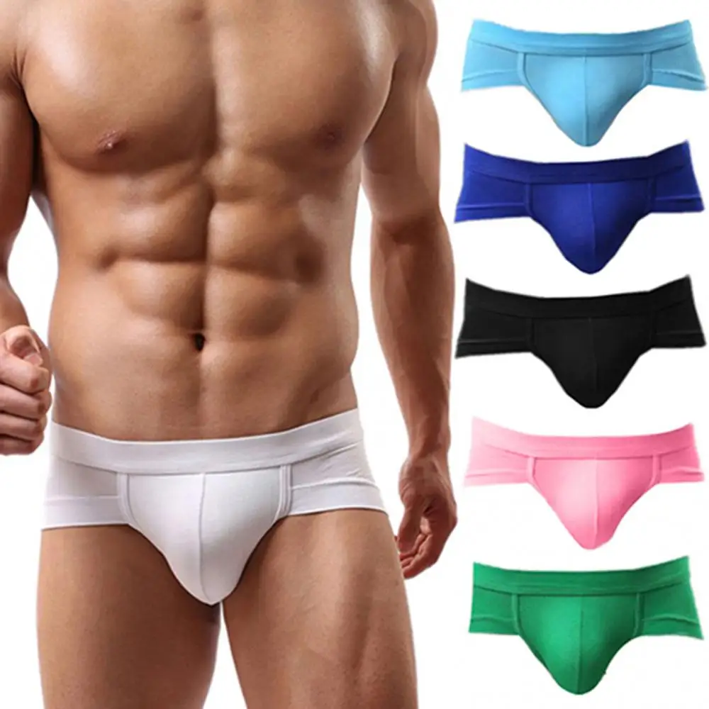 Men Briefs Sexy Trunks Underwear Shorts Bulge Pouch Soft Underpants