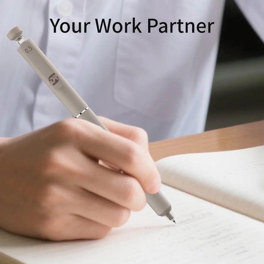 8 قطعة أقلام جل جمالية قابلة للسحب التجفيف السريع نقطة دقيقة 0.5 مللي متر قلم حبر أسود أقلام الكتابة السلس الإضافية لرحلة ملاحظة Ta