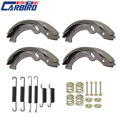 FIT FOR EZGO Golf Cart Brake Shoes & Spring Kit TXT Medalist 1997-Up 27943-G01