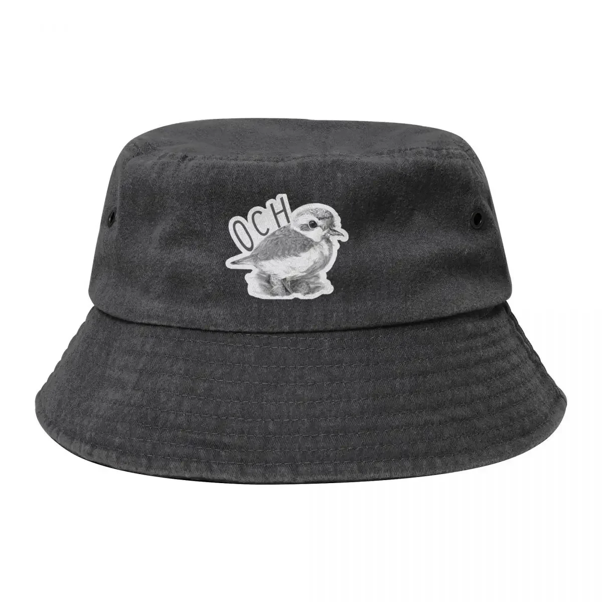 Snowy Plover (2022) OC Habitats Bucket Hat Trucker Hat Golf Wear foam party Hat hard Golf Wear Men Women's