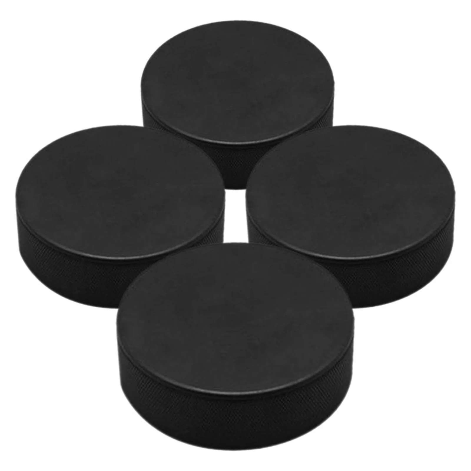 

4Pcs Ice Hockey Sports Puck PU Foam Core Training Puck for Daily Skating Competition Improve Physique Flexibility Strength