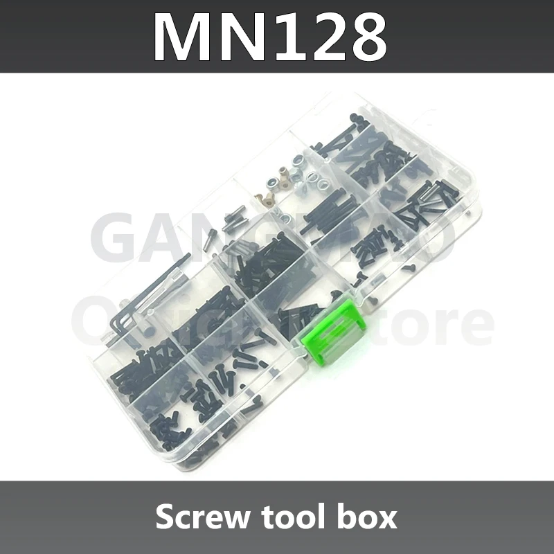 MN128 MN86 MN86S G500 1/12 RC카 업그레이드용 메탈 쇼크 마운트 서보 마운트 스티어링 너클 링크 로드 C 허브 캐리어 스키드 플레이트