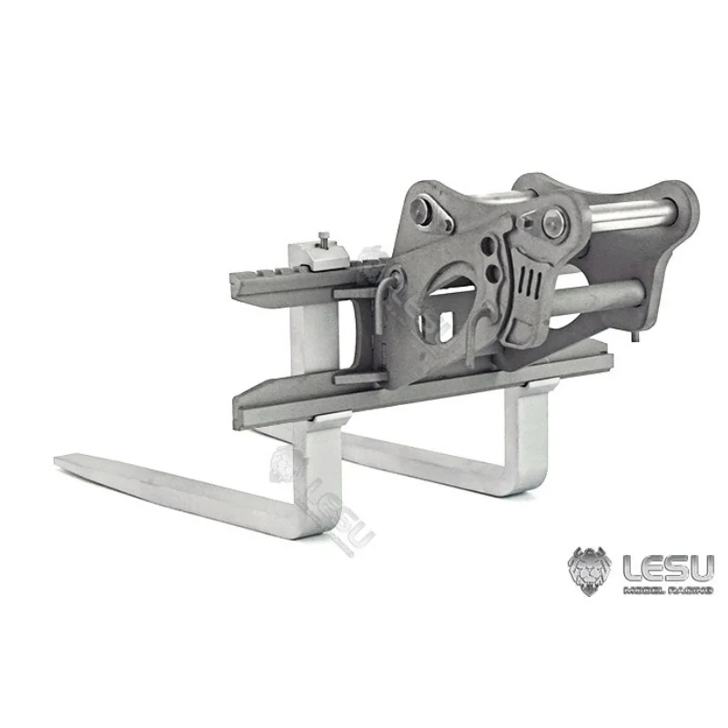 LESU-Modell für 1/14 Rc PC360 Mobilbagger, kleiner Bagger mit kurzem Heck und andere Schnellwechselgabeln, Rc-Zubehör – Detail 4