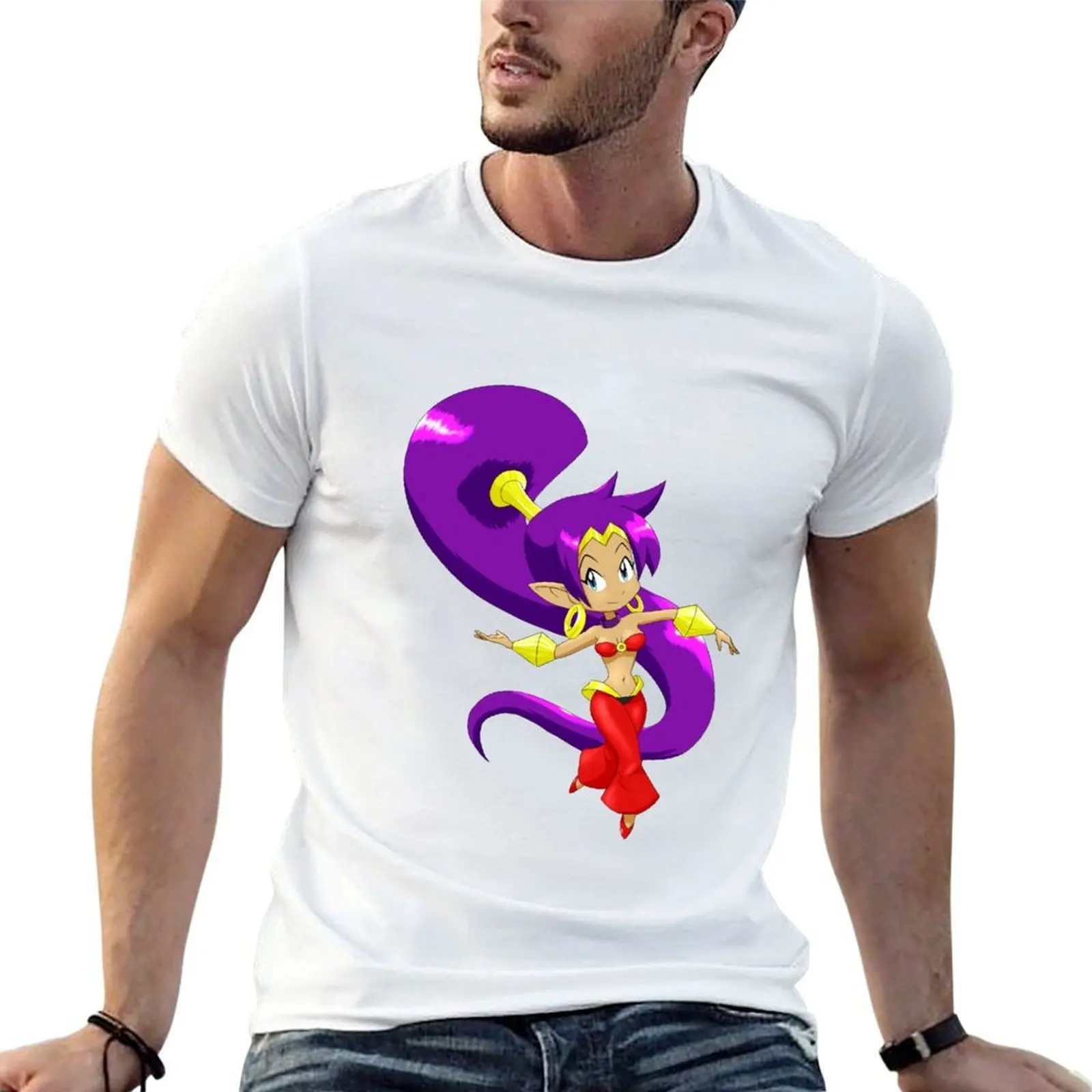 Shantae - 1/2 Genie T-Shirt t-shirt homme en coton t-shirts de créateur t-shirt personnalisé