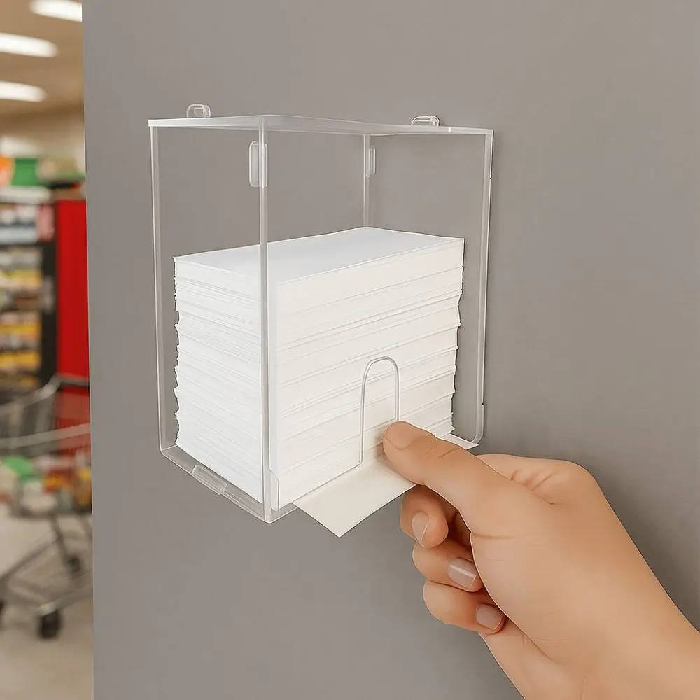 

500Pcs Envelope Style Disposable Paper Cups Dustproof Thickened Office Water Cup with Cup Holder Leakproof